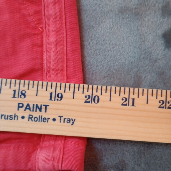 Pistola Mara Melissa Shorts Womens Sz 29 Dark Coral Red Cotton Viscose High Rise - Picture 6 of 15